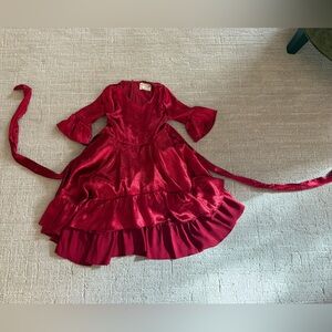 Joyfolie Radiant Red Formal Kids Dress- size 3